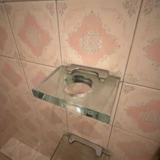 Specchio bagno anni '70 + applique