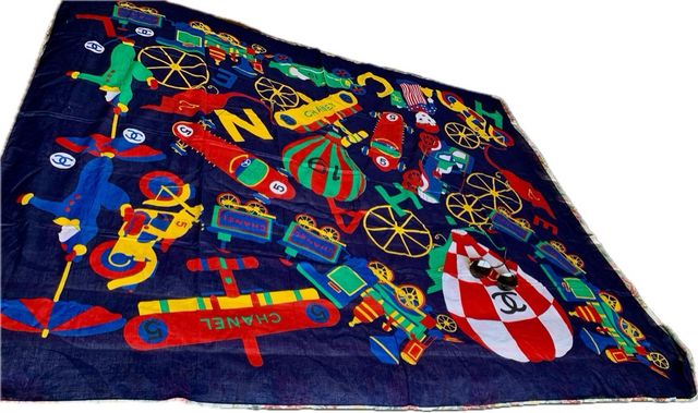 CHANEL pañuelo vintage / Exclusivo!!! UNICO. T.XXL