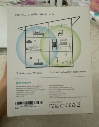 Extensor WiFi Rock Space AC2100 - 2100Mbps