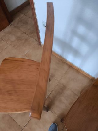 2 Sillas Madera Maciza