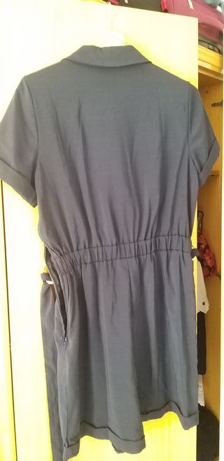 Vestido pantalón Naf Naf azul marino - M