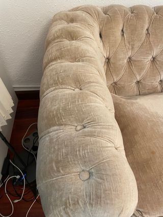 Sofá Chester Beige - Vintage