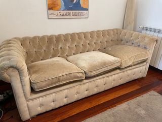 Sofá Chester Beige - Vintage