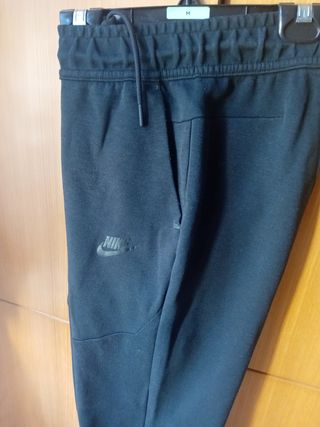 Pantalón chándal Nike TECH L Negro NIÑO Ó XS ADULT