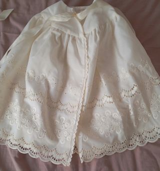 Traje Bautizo Artesanía años 70