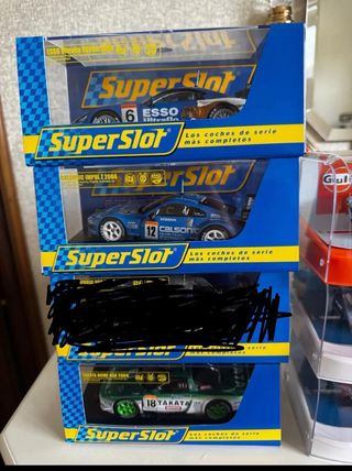 3 Coches Superslot escala 1:32