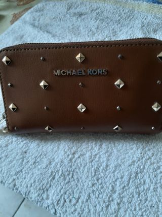 Billetera Michael Kors marrón