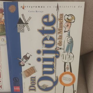 Lote 6 libros con pictogramas.S.M.