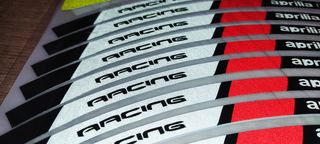 Adhesivos llanta Aprilia RS 125