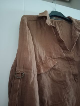 Lote ropa talla M: falda vaquera + blusa + top