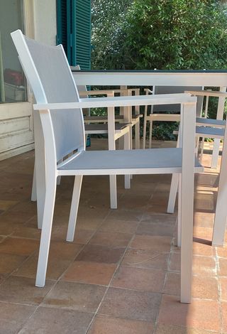 Mesa jardín + 6 sillas GardenArt