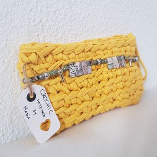 Bolso étnico en crochet hecho a mano!