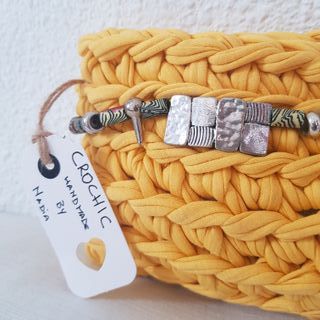 Bolso étnico en crochet hecho a mano!