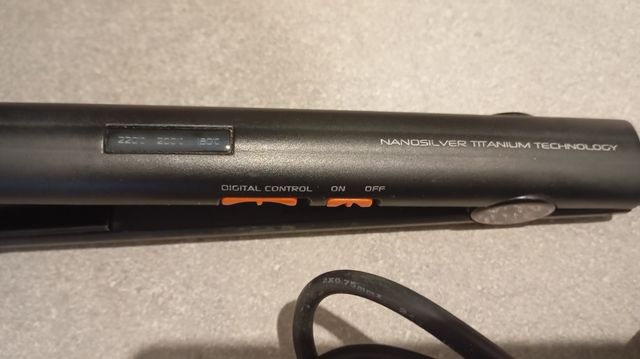 Plancha pelo NANOSILVER - negra