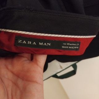 Traje Zara azul marino M