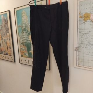 Traje Zara azul marino M
