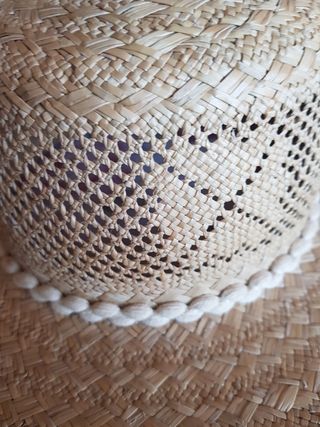 Cappello Paglia Beige Donna