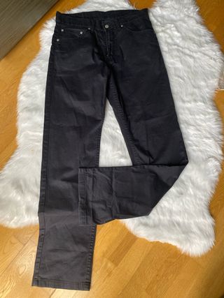 Vaqueros Levi's negros 752