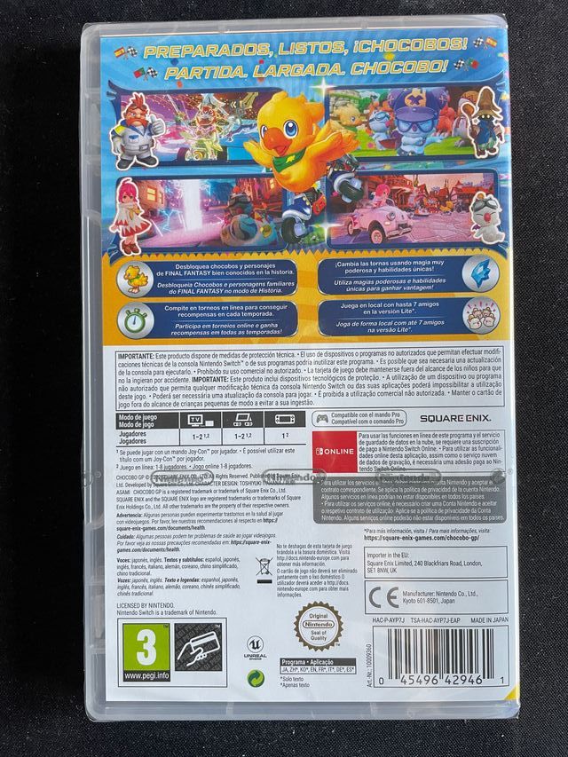 Chocobo GP - Nintendo Switch