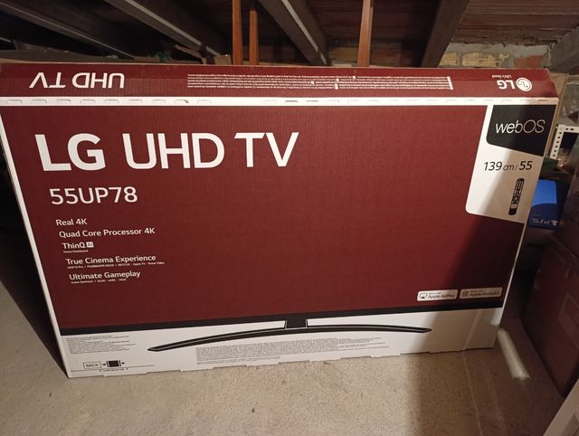 TV LG 55UP78 UHD -Pantalla rota-funciona el sonido