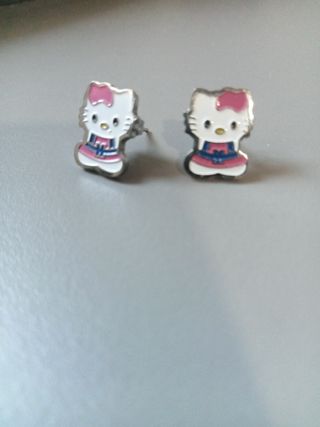 Pendientes Hello Kitty niña