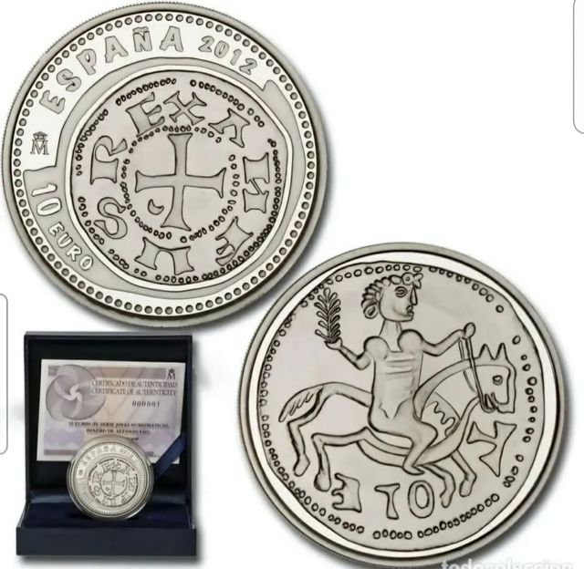 Moneda 10€ 2012 Joyas Numismáticas Alfonso VIII. R
