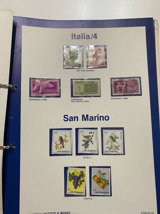 Francobolli: Europa, Asia, Oceania