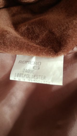 chaqueta de mujer -imitacion piel ante