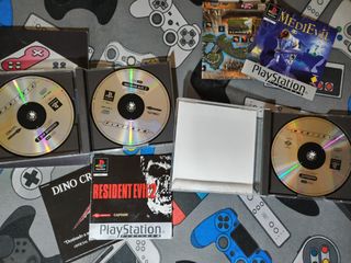 Resident Evil 2 y MediEvil juegos PS1 (Sony) CIB