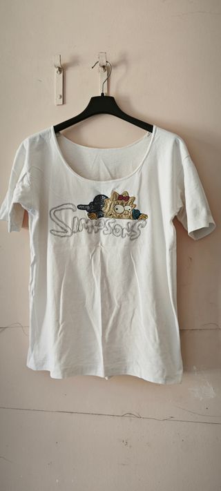 Maglia Simpson Cotone taglia 50