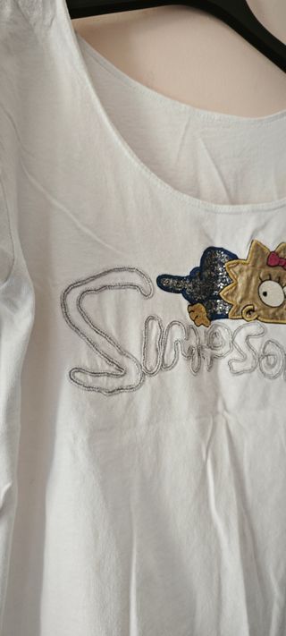 Maglia Simpson Cotone taglia 50