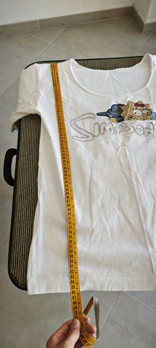 Maglia Simpson Cotone taglia 50