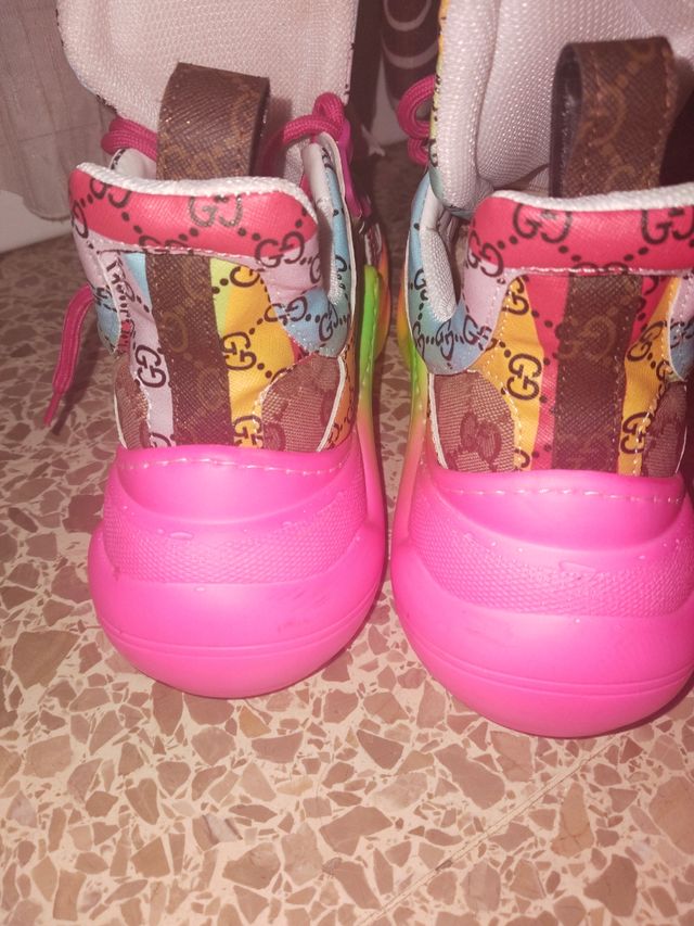 Botines Gucci multicolor mujer 40