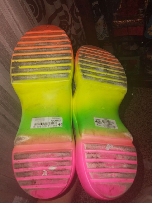 Botines Gucci multicolor mujer 40