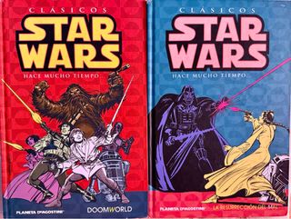 Dos Novelas gráficas clásicos Star Wars 