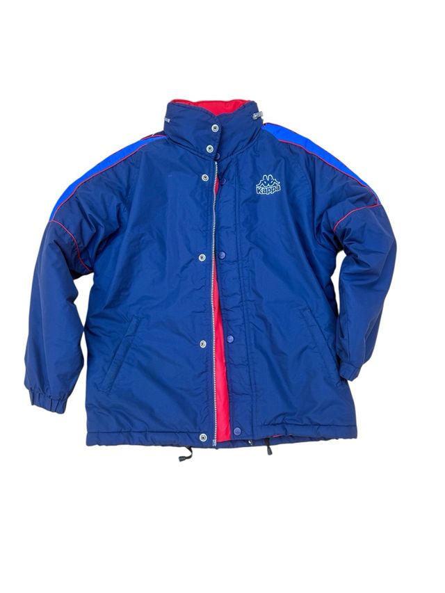 Chaqueta Kappa vintage azul y roja