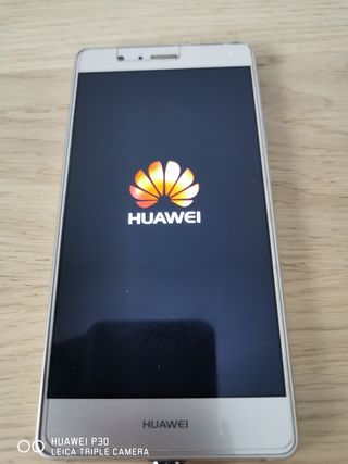 Huawei P9 Lite- dorado y blanco