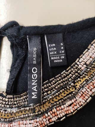 Abito nero paillettes