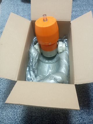 Válvula neumática diafragma PVC