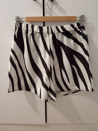 Falda pantalón cebra - T.S