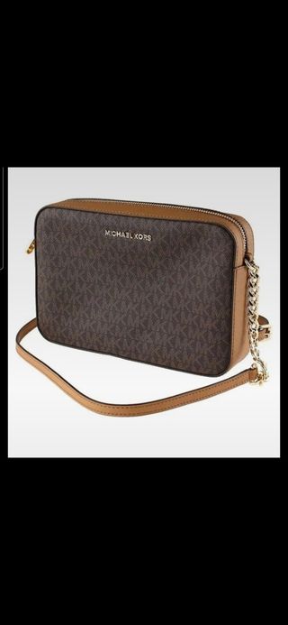 Bolso Michael Kors Jet Set marrón