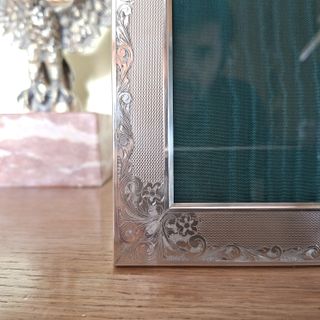 Cornice Portafoto in Argento 800 Antica anni 30
