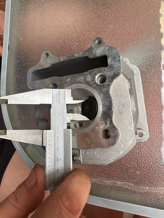 Culata cilindro 125cc moto
