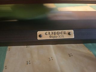 2 Maquetas Barcos: velero y barco de vapor