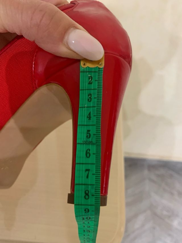 Scarpe Margalida rosse - tacco alto