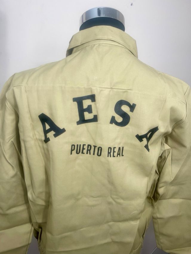 Chaqueta trabajo AES Puerto Real beige