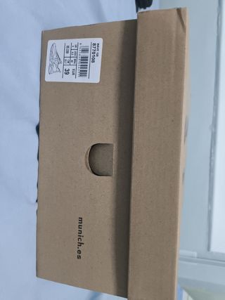 Zapatillas Munich negras mujer - Talla 39