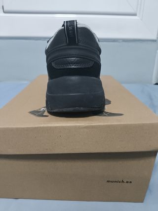 Zapatillas Munich negras mujer - Talla 39