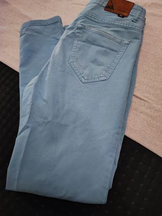 Pantalón Hombre Azul
