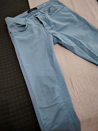 Pantalón Hombre Azul